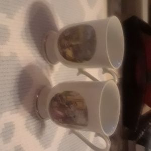 Lot of (2) Currier/Ives Coffee Mugs